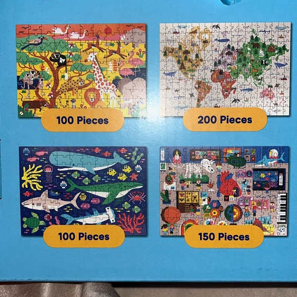 kids puzzles. 4 puzzles - Picture 7 of 9